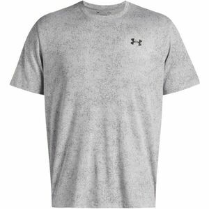 Under Armour TECH TEE PIXELATE Tricou sport pentru bărbați, gri, mărime M imagine