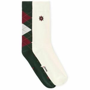 CELIO XMISOXMAS Șosete pentru bărbați, verde închis, mărime UNI imagine