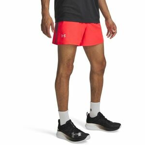 Under Armour LAUNCH 5'' Pantaloni scurți bărbați, roșu, mărime L imagine