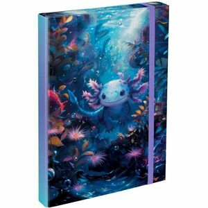 BAAGL AXOLOTL Mapă pentru caiete școlare A4, roz, mărime imagine