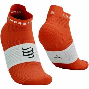 Compressport PRO RACING SOCKS V4.0 RUN LOW Șosete de alergare, roșu, mărime imagine
