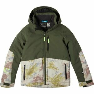 O'Neill TEXTURE JACKET Geacă de schi/snowboard băieți, kaki, mărime imagine