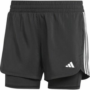adidas 2-IN-1 PACER Pantaloni sport damă, negru, mărime imagine