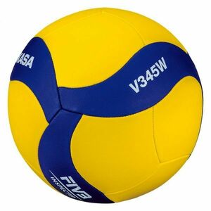 Mikasa V345W Minge de volei, galben, mărime imagine
