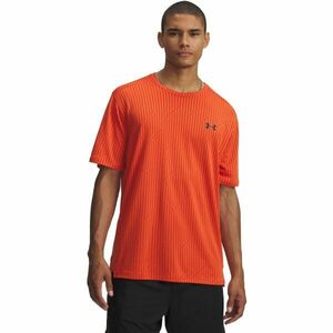 Under Armour TECH VENT JACQUARD Tricou pentru bărbați, portocaliu, mărime M imagine