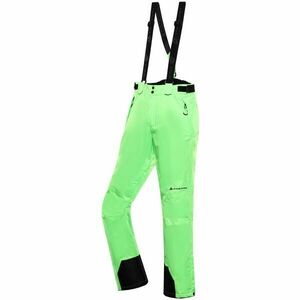 ALPINE PRO EDES Pantaloni de schi pentru bărbați, verde deschis, mărime imagine
