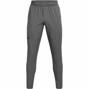 Under Armour UNSTOPPABLE TAPERED PANTS Pantaloni trening bărbați, gri închis, mărime M imagine
