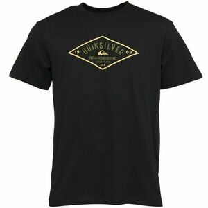 Quiksilver QS DIAMOND LOGO SS Tricou din bumbac pentru bărbați, negru, mărime imagine