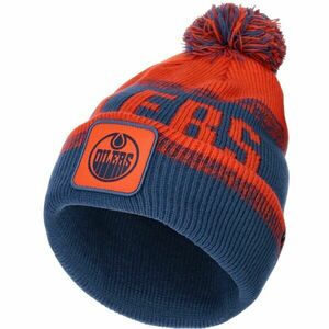 FANATICS EDMONTON OILERS THRIVE CUFFED POM BEANIE Căciulă, albastru, mărime imagine