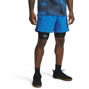 Under Armour PEAK Pantaloni scurți de antrenament bărbați, albastru, mărime M imagine