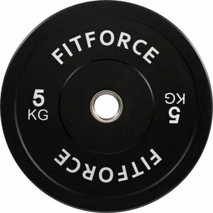 Fitforce PLRO 5 KG x 50 MM Disc pentru haltere, negru, mărime 5 KG imagine