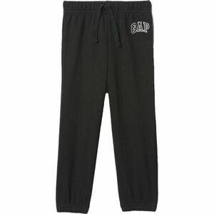 GAP V-FRCH LOGO Pantaloni sport băieți, negru, mărime 5Y imagine