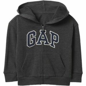 GAP V-FRCH LOGO Hanorac băieți, gri închis, mărime 3Y imagine