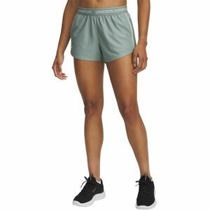 Under Armour TECH PLAY UP Pantaloni scurți pentru femei, verde deschis, mărime S imagine