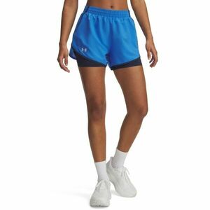 Under Armour FLY BY 2'' Pantaloni scurți damă, albastru, mărime M imagine