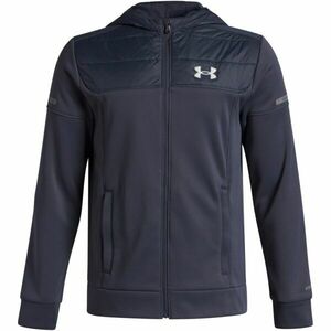 Under Armour ARMOUR FLEECE PRO UTILITY Hanorac băieți, gri închis, mărime L imagine