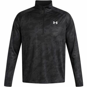 Under Armour TECH 2.0 1/2 ZIP Tricou de bărbați, negru, mărime imagine