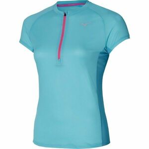 Mizuno TRAIL DRYAEROFLOW HZ TEE Tricou de alergare femei, albastru deschis, mărime imagine