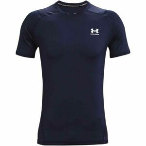 Under Armour HG ARMOUR FITTED SS Tricou cu mâneci scurte bărbați, albastru închis, mărime M imagine