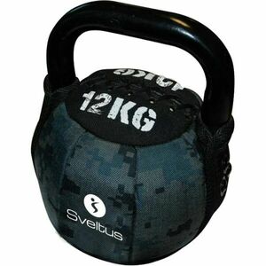 SVELTUS SOFT KETTLEBELL 12 KG Kettlebell, negru, mărime 12 KG imagine
