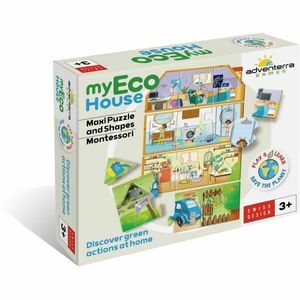 ADVENTERRA GAMES MŮJ EKODŮM Puzzle educativ, mix, mărime imagine