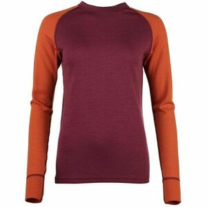 Devold EXPEDITION MERINO 235 SHIRT WMN Tricou termo damă, vișiniu, mărime imagine