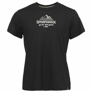 Smartwool 30TH ANNIVERSARY GRAPHIC SS TEE Tricou bărbați, negru, mărime XXL imagine