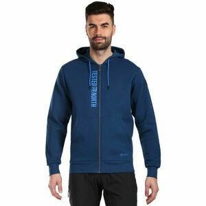 KILPI AVILA Hanorac din bumbac cu glugă pentru bărbați, albastru închis, mărime imagine