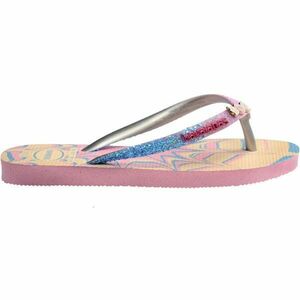 HAVAIANAS KIDS SLIM GLITTER TRENDY Șlapi fete, roz, mărime 31/32 imagine