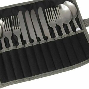 REGATTA OUTDOORS CAMPING CUTLERY SET Set de tacâmuri, argintiu, mărime imagine