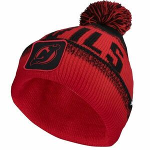 FANATICS NEW JERSEY DEVILS THRIVE CUFFED POM BEANIE Căciulă, roșu, mărime imagine
