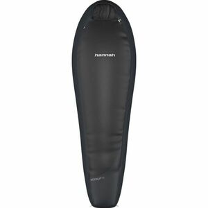 Hannah SCOUT 120 LONG Sac de dormit ușor pentru două sezoane, negru, mărime 230 cm - fermoar dreapta imagine