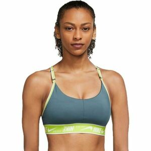 Nike W NK DR INDY LOGO BRA Sutien sport damă, verde închis, mărime imagine