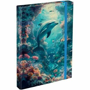 BAAGL DELFÍN Mapă pentru caiete școlare A4, mix, mărime imagine