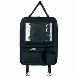 ASALVO CAR ORGANIZER Organizator auto cu buzunar pentru tabletă, negru, mărime imagine
