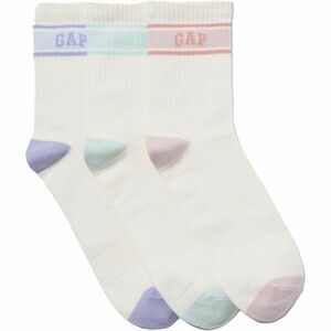 GAP LOGO 3PK Șosete copii, alb, mărime imagine