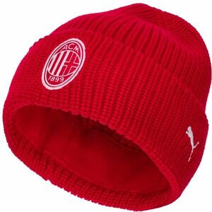 Puma AC MILAN ESSENTIALS BEANIE Căciulă de iarnă, roșu, mărime imagine