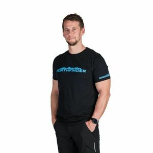 Northfinder FERDINAND Tricou outdoor bărbați, negru, mărime imagine