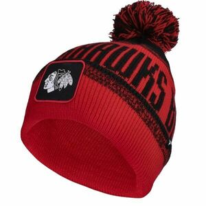 FANATICS CHICAGO BLACKHAWKS THRIVE CUFFED POM BEANIE Căciulă, roșu, mărime imagine