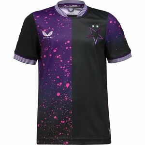 CASTORE SLAVIA PRAGUE AWAY SS SHIRT Tricou fotbal bărbați, negru, mărime imagine