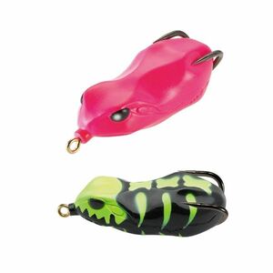 Creatura Tiemco Vajra Frog FRG-60, Yellow Skull, 6cm imagine