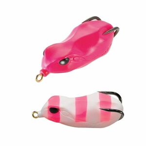 Creatura Tiemco Vajra Frog FRG-60, Striped Pink, 6cm imagine