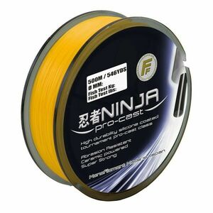 Fir Ninja Pro Cast Orange 250m LineaEffe (Diametru fir: 0.40 mm) imagine