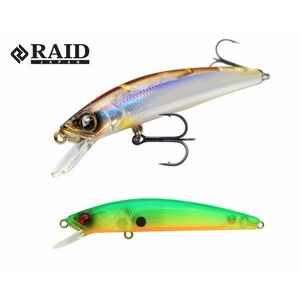 Vobler Raid Japan Level Minnow Quick72, Sukeru Lime Chart, 7.2cm, 5.2g imagine
