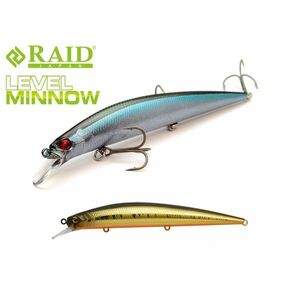 Vobler Raid Japan Level Minnow, Real Kinkuro, 12.5cm, 14g imagine