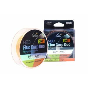 Fir Monofilament Carp Expert Neo Fluo Carp Duo Galben + Portocaliu, 300m (Diametru fir: 0.25 mm) imagine