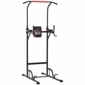 HOMCOM Aparat pentru Fitness bara de tragere inaltime reglabila Greutate Max. 120kg | Aosom Romania imagine