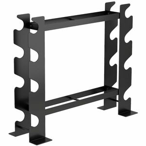 SPORTNOW suport pentru gantere, rastel pentru greutăți, organizator pentru greutăți, suport fitness, organizator pentru sala de sport | Aosom Romania imagine