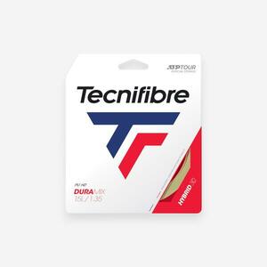 Cordaj Tenis Tecnifibre Multifilament Poliester Duramix 1.35mm Natural imagine