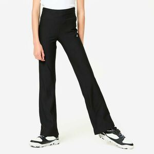 Colanți de sport evazați talie înaltă Negru Fete imagine